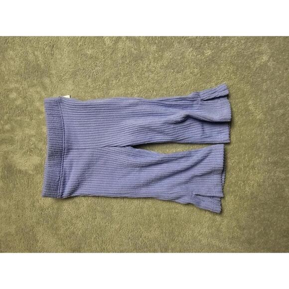 New Cat And Jack Infant Ribbed Flared Bottom Pants light Purple Size 12M - Picture 1 of 2